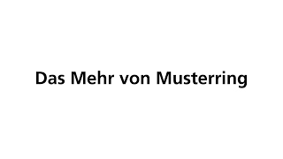 Das Mehr von Musterring [upl. by Goldstein]