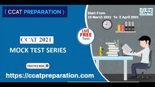 CDAC CCAT FREE MOCK TEST  CDAC May 2021 Batch  EDAC  All Sections Mock Test [upl. by Natlus827]