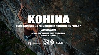 Kohina  Anna Laitinen  A Finnish Climbing Documentary [upl. by Ailahs]