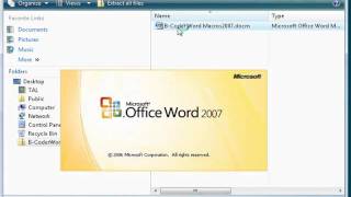 Install BCoder Addins for Microsoft Word 2007  2013 [upl. by Muhcan]