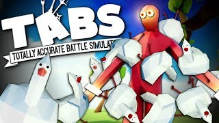 YOUR ARMIES vs MY CHICKENS  Viewer Matches  Totally Accurate Battle Simulator TABS [upl. by Leamsi]