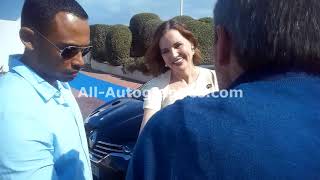 Geena Davis signing autographs in Deauville [upl. by Jarek]