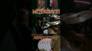 Meshuggah  Abnegating Cecity Drum Cover [upl. by Akyssej]