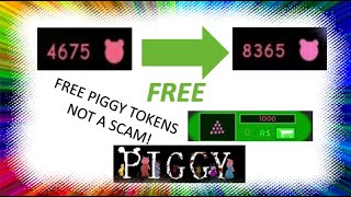 BUG FIXED How To Get FREE Piggy Tokens  NOT A SCAM  WORKING 26620 [upl. by Ynos]