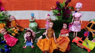 Barbie Doll Toys I Doll Barbie video Dolls VillagetrendingVillage Barbietoyskidsshorts [upl. by Xyla106]