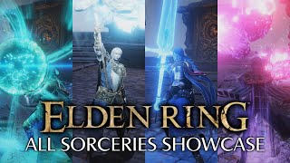 ELDEN RING All Sorceries Showcase Legendary Sorceries TrophyAchievement  Every Sorcery Gameplay [upl. by Eihtak154]