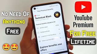 YouTube Premium Membership FREE For All Users  Youtube Premium Free  Youtube Premium Kya Hai❓ [upl. by Danielson]