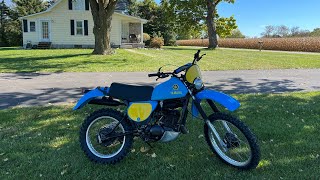 1977 Yamaha IT250 update [upl. by Eben]