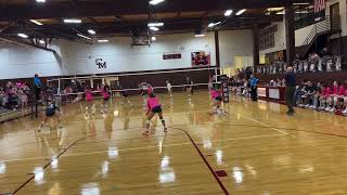 PRHS vs Cheyenne Mountain 20241022 Day 1 Match 1 1st Set [upl. by Acirred]