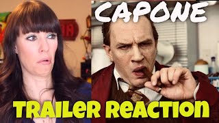 Capone Official Trailer Reaction Tom Hardy [upl. by Fazeli]