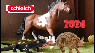 Schleich Animals 2024  Unboxing amp Review 😻 [upl. by Assirual]