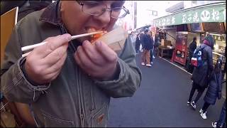 Tsukiji Fish Market  Toyko Japan February 2018 pt 2 [upl. by Edeline]