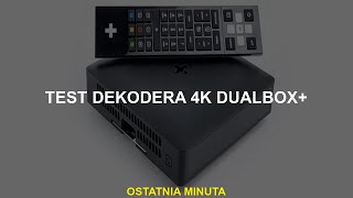 4K Dualbox Test dekodera [upl. by Sitelc]