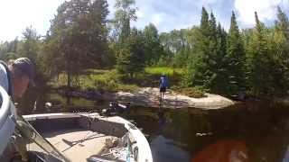 Exploring Beer Lake  Located Between Kenora and Minaki Ontario [upl. by Eicaj]