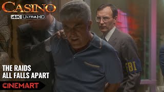 CASINO 1995  The Raids  All Falls Apart Scene 4K UHD [upl. by Griswold936]