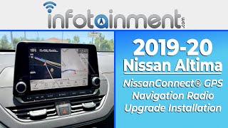 20192020 Nissan Altima  NissanConnect® GPS Navigation Radio Upgrade  Infotainmentcom [upl. by Ysor517]