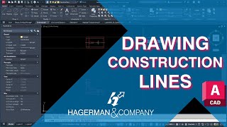 Bringing Back Construction Lines in AutoCAD AutoCAD tips [upl. by Amilas]