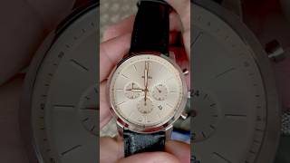 Unboxing Fossil Neutra Chronograph Black Eco Leather Watch FS5885  44mm [upl. by Wallis]