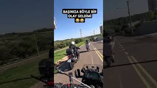 MOTORCU POLİSE YAKALANIRSA 🤦😂 MOTOR MOTOVLOG MOTORCYCLE BİKER MOTO MOTOGP MOTORSİKLET [upl. by Franny]