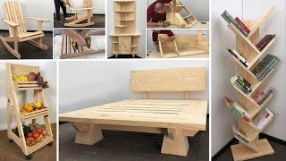 5 Proyectos en Madera Que debes Hacer Alguna Vez  Tutorial de Carpinteria [upl. by Elmira]