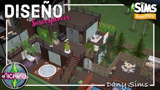 Sims Freeplay  DISEÑO DE SUSCRIPTORES  House Tour 🌸🧸 DANY SIMS [upl. by Noramac]