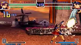 Combo infinito de Athena KOF 2002 paso a paso [upl. by Lerud]