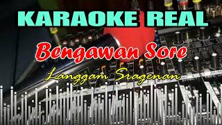 BENGAWAN SORE KARAOKE SRAGENAN MANTHOUS [upl. by Ynahpets466]