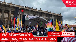 8F ElijanFiscalYa MARCHAS PLANTONES Y NOTICIAS 8 FEBRERO [upl. by Brandice]