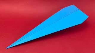 Come realizzare laeroplano di carta più semplice  Simple Paper Plane Tutorial [upl. by Ellenrad660]