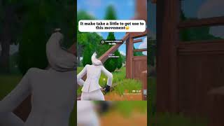 Chapter 6 movement might be a little tricky 😔😑 fortnite gaming fortnitememes fortnitevids [upl. by Icrad]