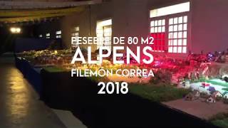 El Pesebre más grande y multicultural que se puede ver en Alpens 2018 [upl. by Eiromem838]