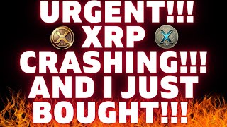 URGENT 🔥 XRP UPDATE I just BOUGHT XRP and This CRYPTO XRP Ripple Best Crypto 2024 [upl. by Nylecsoj610]