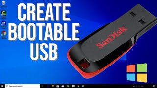 How to Install Rufus  How to use Rufus to Create Bootable USB drive Windows 10 [upl. by Ainitsirc]