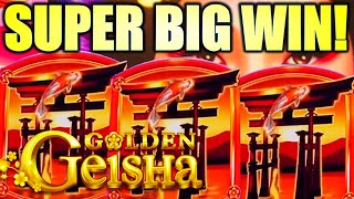 GOLDEN GEISHA WAS AMAZING 🤑 FAREWELL MIRAGE LAS VEGAS Slot Machine ARISTOCRAT GAMING [upl. by Eirelav]