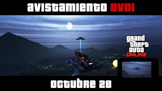 Octubre 28 UBICACIONES de los TRES Avistamientos OVNI de hoy Halloween GTAOnline [upl. by Aubert]