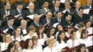 Coro de románticos Doña Francisquita Amadeo Vives Dir Miguel Roa [upl. by Yahs351]