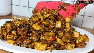 Oseng Tahu Kerang Bumbu Warteg [upl. by Anayt]