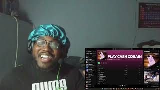 slizzyhunchodon Cash Cobain REACTION [upl. by Nagard230]