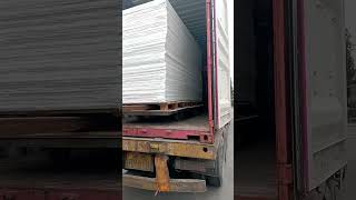 Load the container pvc foam boardpp hollow sheetpaper foam board [upl. by Anerom]