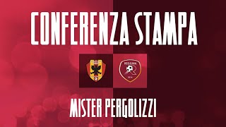 Conferenza stampa mister Pergolizzi pre Nuova Igea V  Reggina [upl. by Angie]