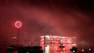 Sydney New Years Eve 2018  9pm Family Fireworks [upl. by Celestia]