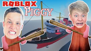 WHO is the PSYCHO PIGGY Roblox Piggy Gameplay Kjar Crew with Bryton Myler from the Ninja Kidz [upl. by Konikow766]