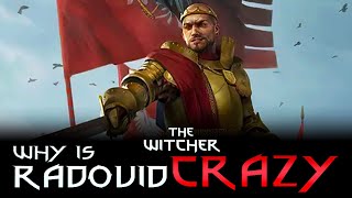 Why Is Radovid So Crazy  Witcher Character Lore  Witcher lore  Witcher 3 Lore [upl. by Komara404]