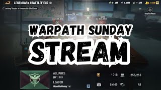 Warpath 104  Saturday Live Stream Conquest Rome lets clean S21 [upl. by Curnin]