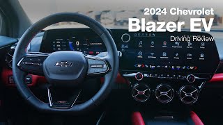 2024 Chevrolet Blazer EV  RS AWD Trim  Driving Review [upl. by Rahel]