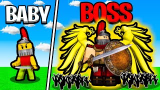 Getting THE STRONGEST KNIGHT EVOLUTION IN GAME  Roblox Knight Simulator [upl. by Camilia370]