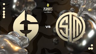 EG vs TSM  LCS Summer Playoffs  Upper Bracket Round 1  Game 4 2023 [upl. by Ardnos613]