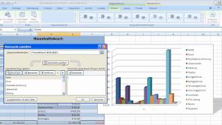 Excel für Einsteiger  Teil 6 Diagramm einfügen und formatieren [upl. by Neelon788]