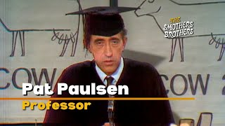 Pat Paulsen  Professor  The Smothers Brothers Comedy Hour [upl. by Allez631]