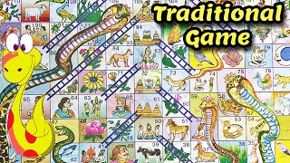 பரமபதம் விளையாட்டு  How to play  Traditional board game  Paramapadham [upl. by Donni]